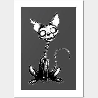 Zombie Cat Posters and Art